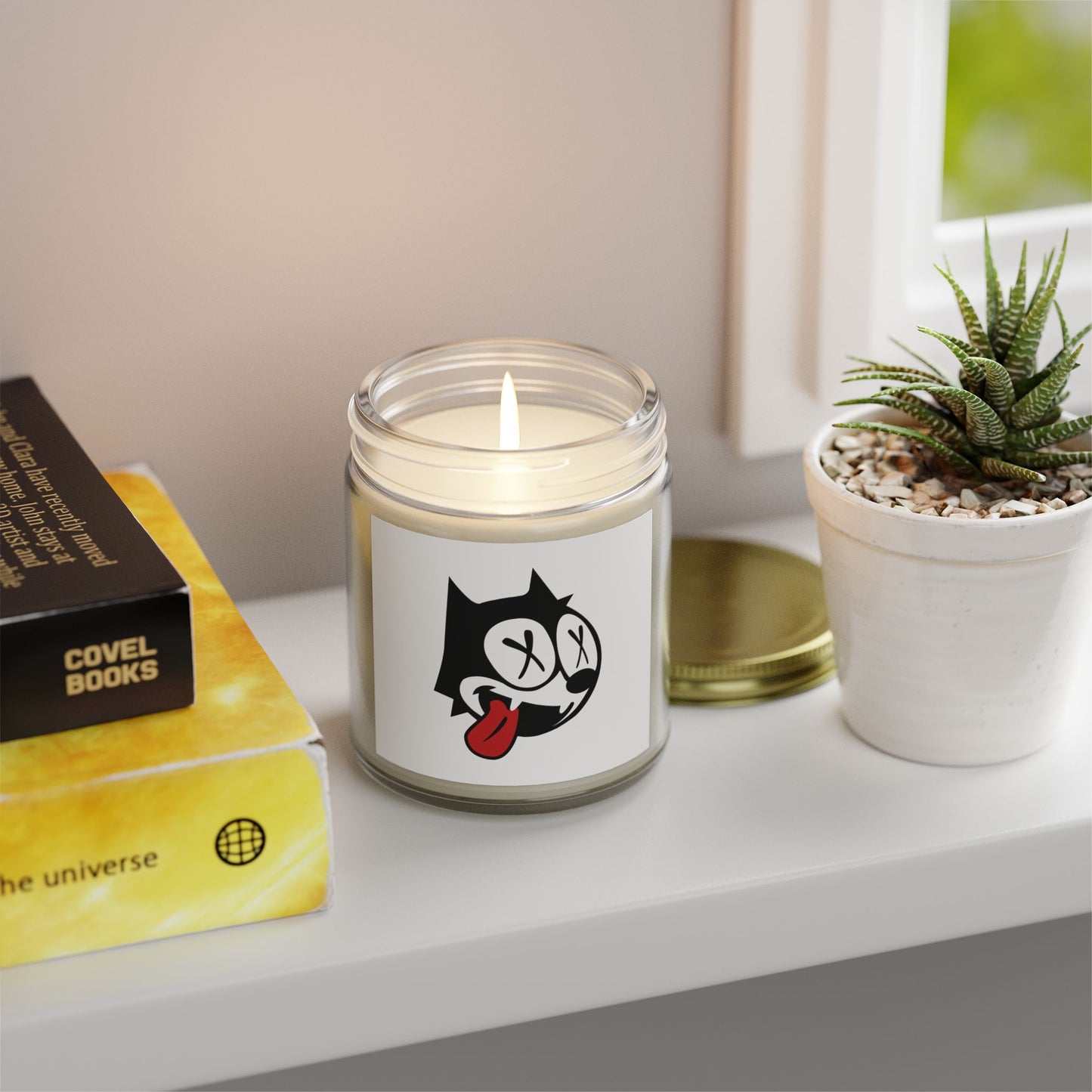 Felix Cat Scented Candles - Coconut Apricot Wax
