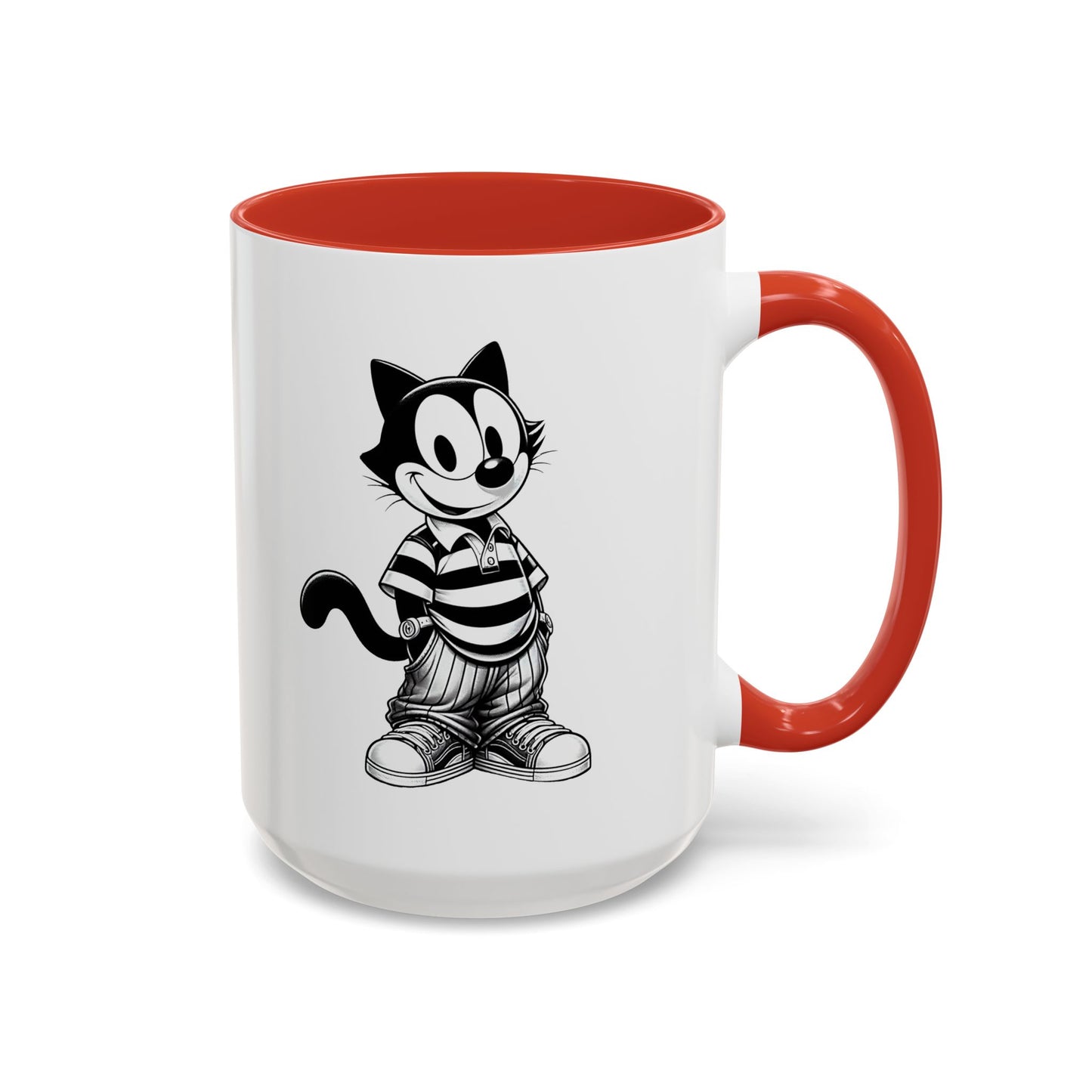 Felix Cat Cool Mug with Color Inside