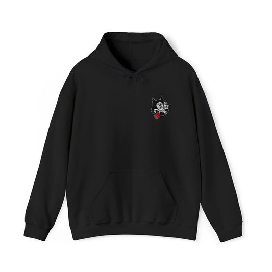 Felix Cat Dead Embroidered Hoodie