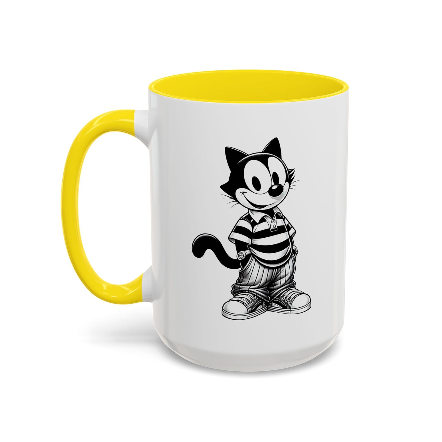 Felix Cat Cool Mug with Color Inside