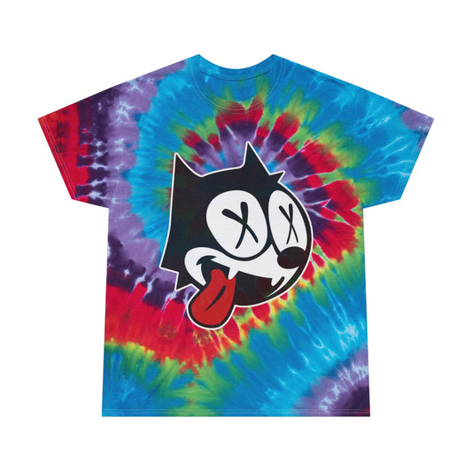 Felix the Cat Spiral Tie-Dye T-Shirt