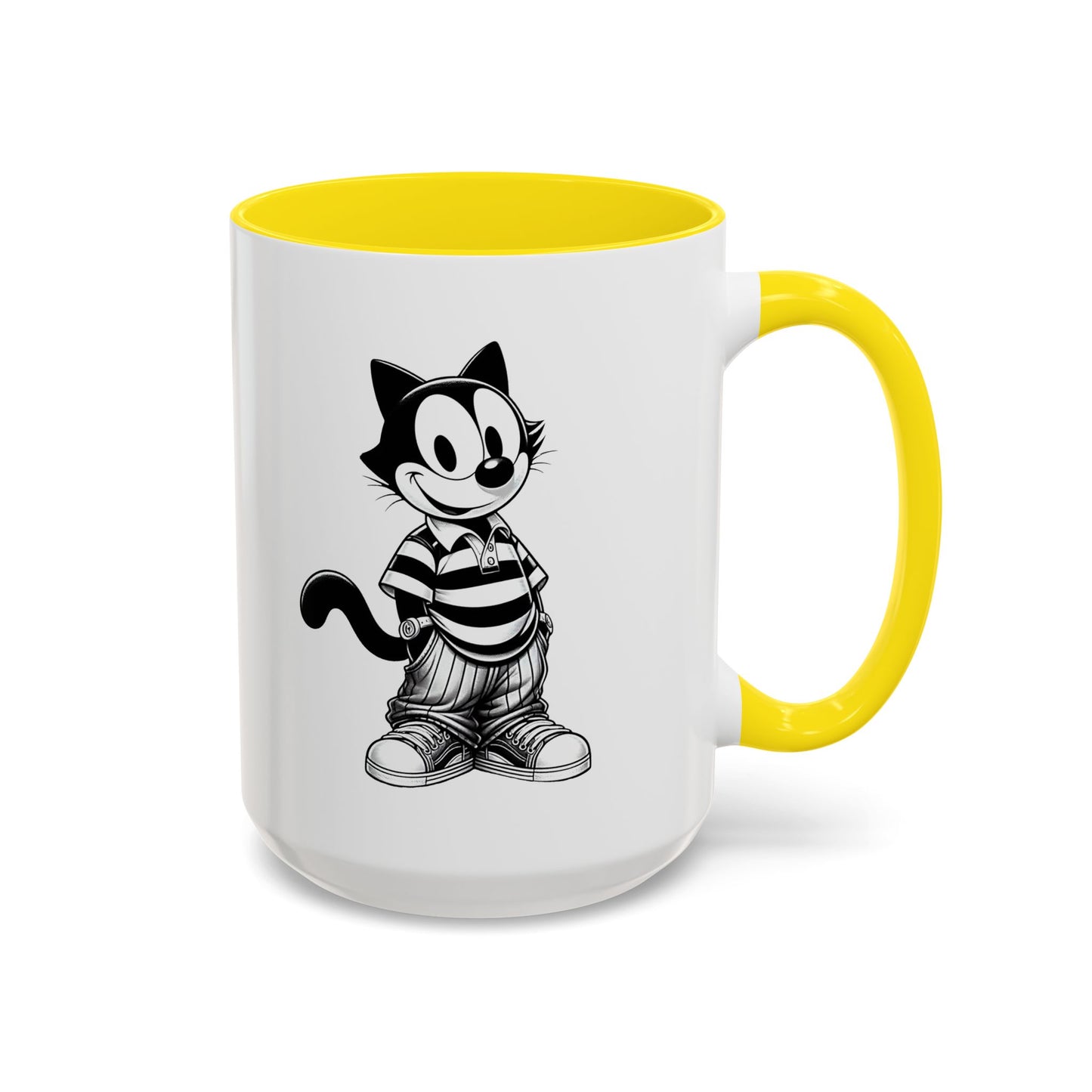 Felix Cat Cool Mug with Color Inside