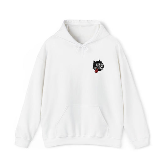 Felix Cat Dead Embroidered Hoodie