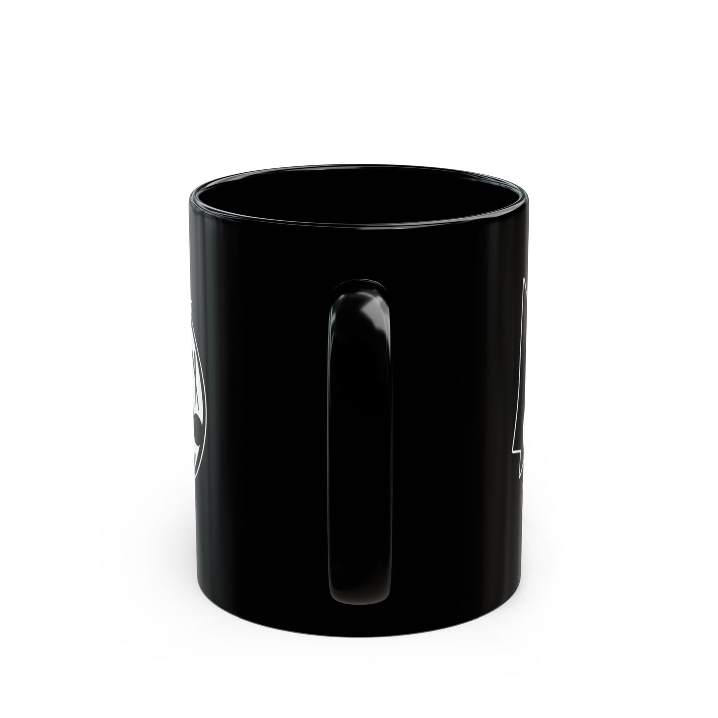 Felix Cat Dead Black Mug