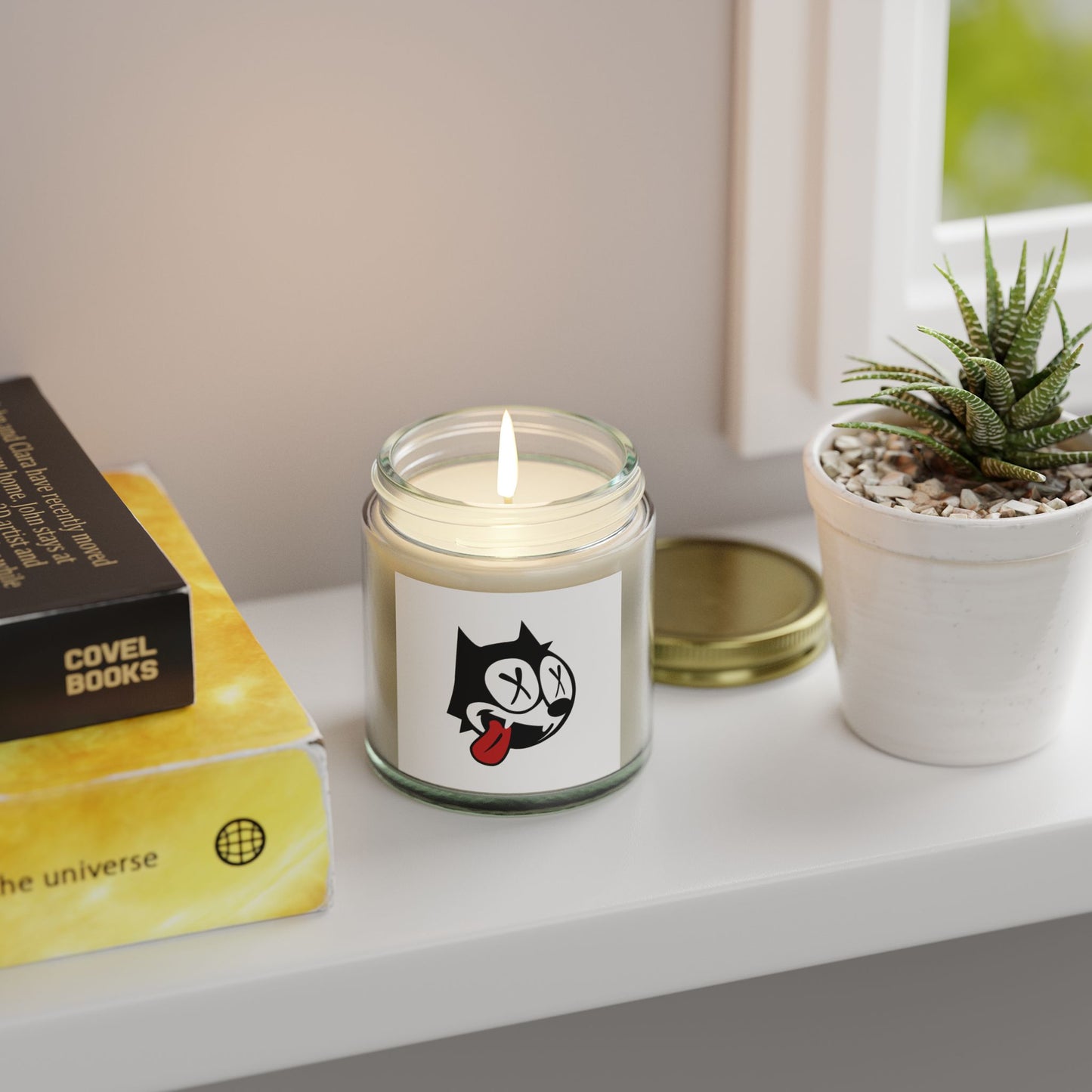 Felix Cat Scented Candles - Coconut Apricot Wax