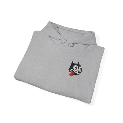 Felix Cat Dead Embroidered Hoodie