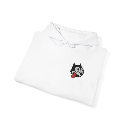 Felix Cat Dead Embroidered Hoodie