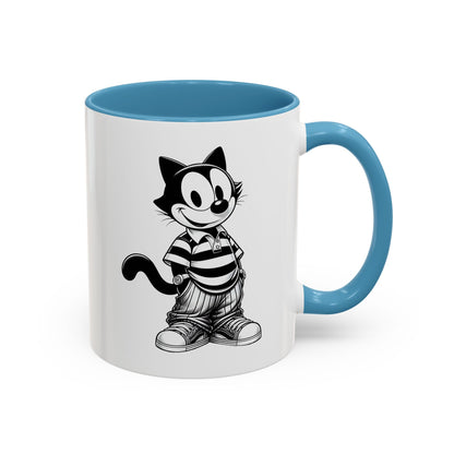 Felix Cat Cool Mug with Color Inside