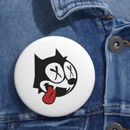 Felix Cat Dead Pin