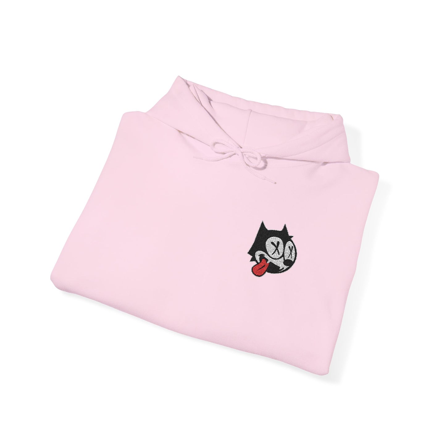 Felix Cat Dead Embroidered Hoodie