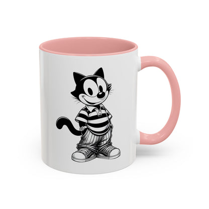 Felix Cat Cool Mug with Color Inside