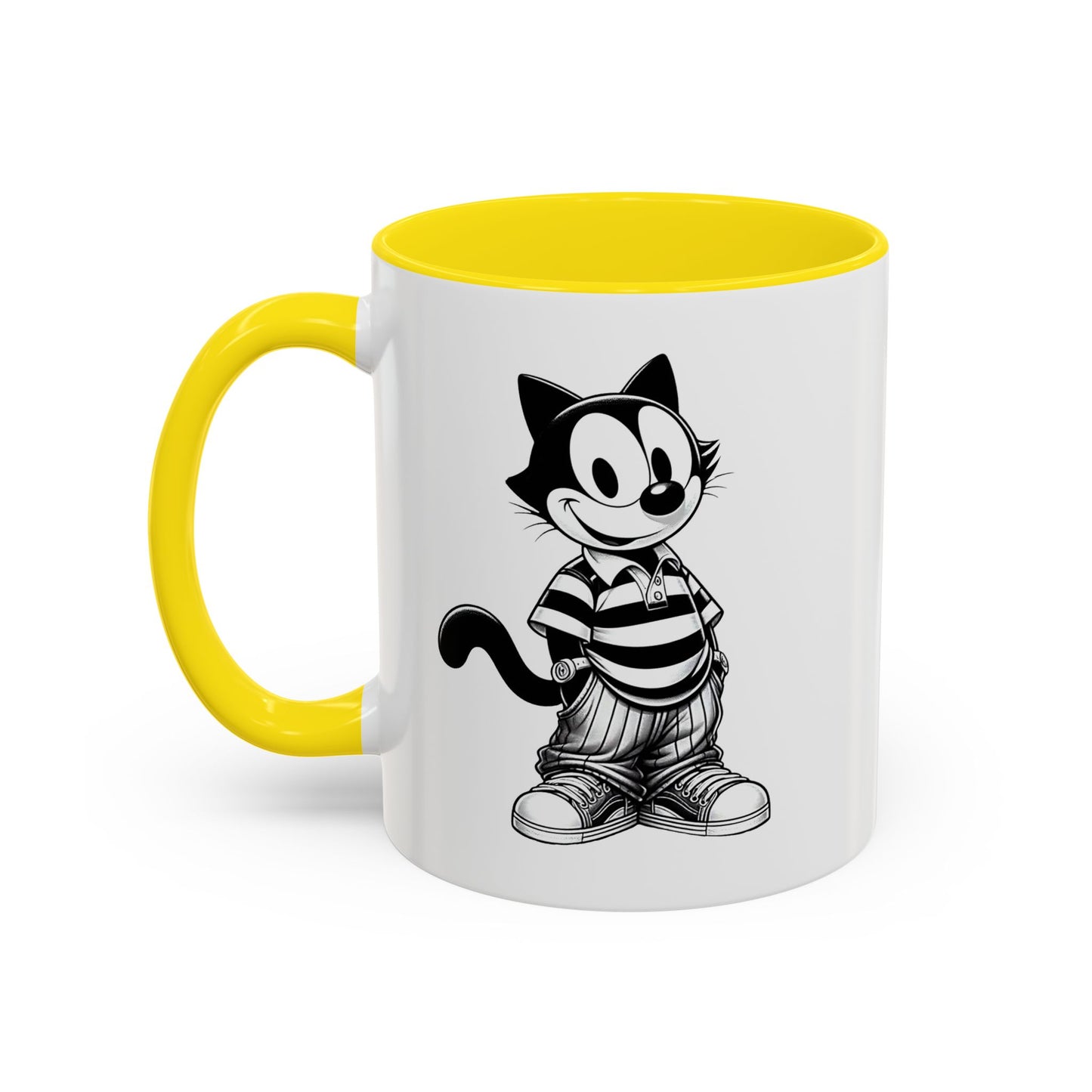 Felix Cat Cool Mug with Color Inside