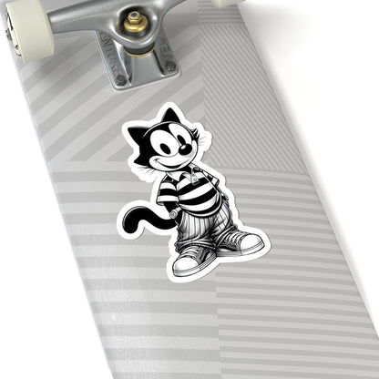 Felix Cat Cool Kiss-Cut Stickers