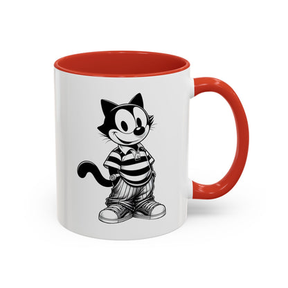 Felix Cat Cool Mug with Color Inside