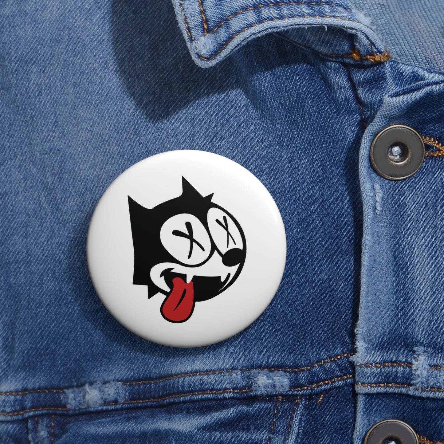 Felix Cat Dead Pin
