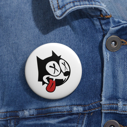 Felix Cat Dead Pin