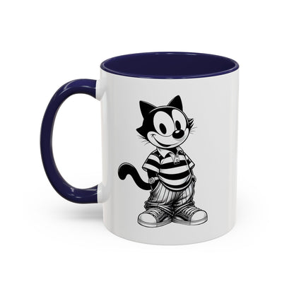 Felix Cat Cool Mug with Color Inside
