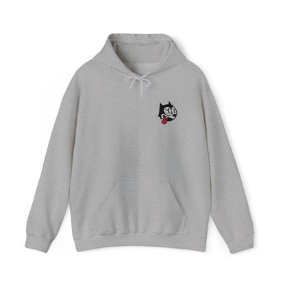 Felix Cat Dead Embroidered Hoodie