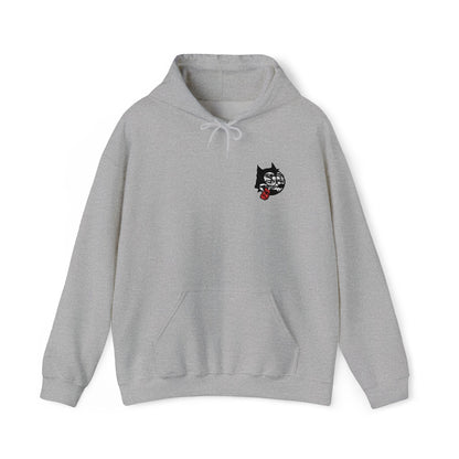 Felix Cat Dead Embroidered Hoodie