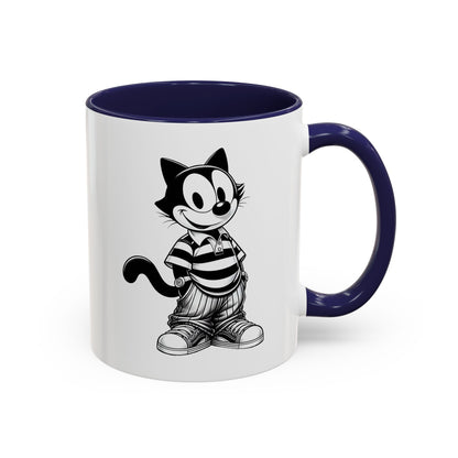 Felix Cat Cool Mug with Color Inside
