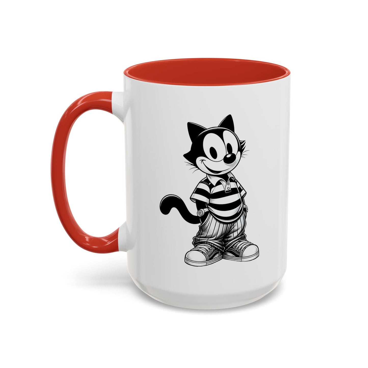 Felix Cat Cool Mug with Color Inside