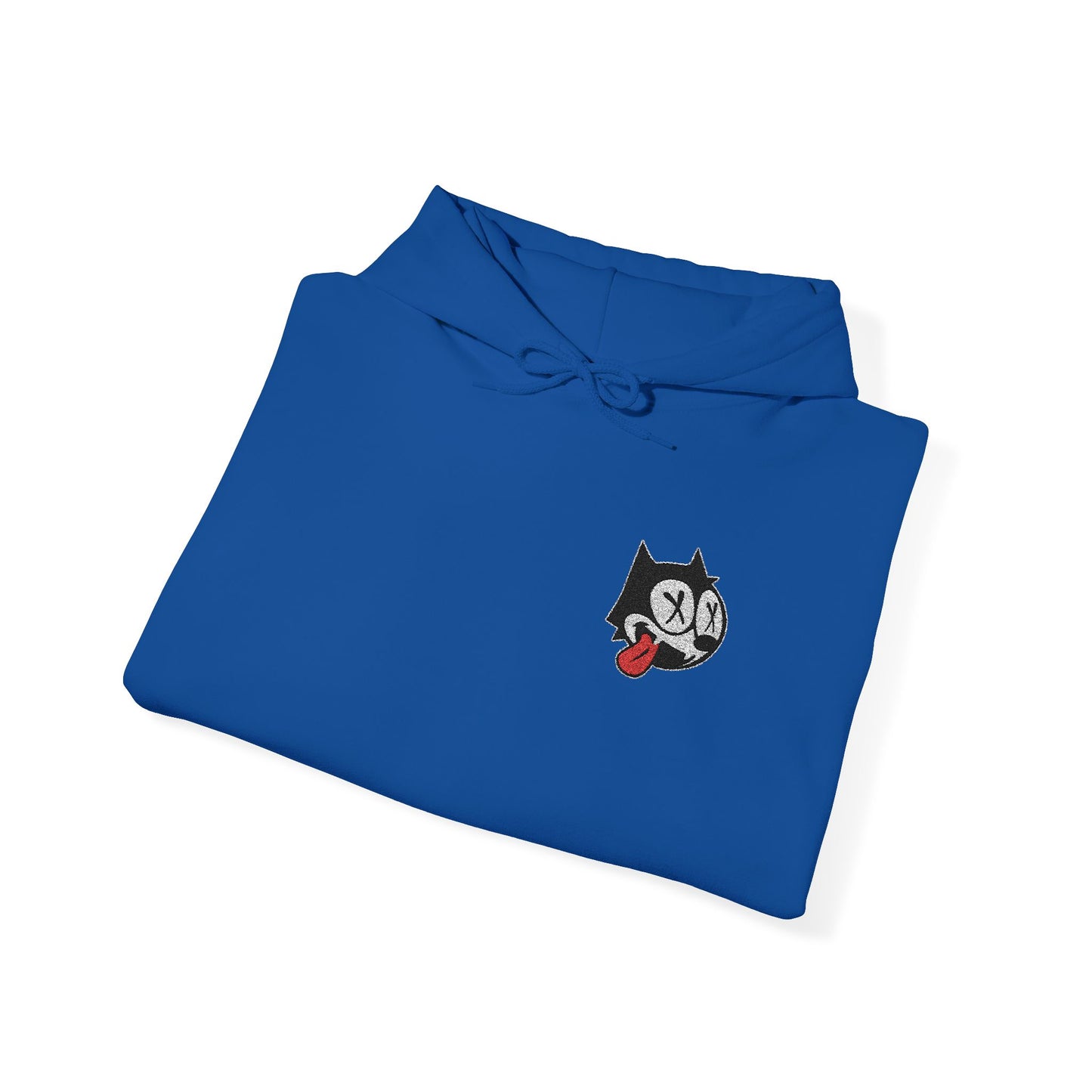 Felix Cat Dead Embroidered Hoodie