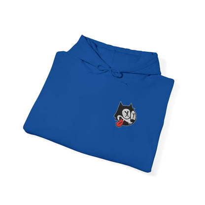 Felix Cat Dead Embroidered Hoodie