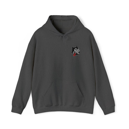 Felix Cat Dead Embroidered Hoodie