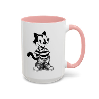 Felix Cat Cool Mug with Color Inside