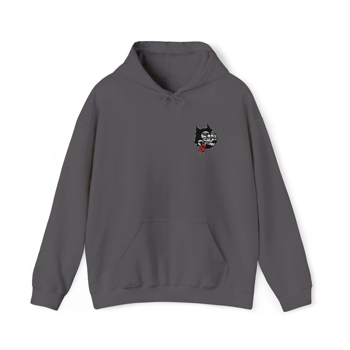 Felix Cat Dead Embroidered Hoodie