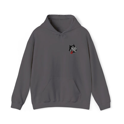 Felix Cat Dead Embroidered Hoodie