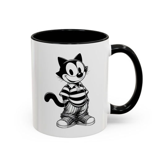 Felix Cat Cool Mug with Color Inside