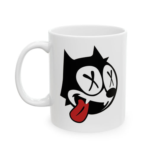 Felix Cat Dead Mug