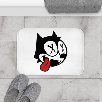 Felix Cat Dead Shower Bath Mat