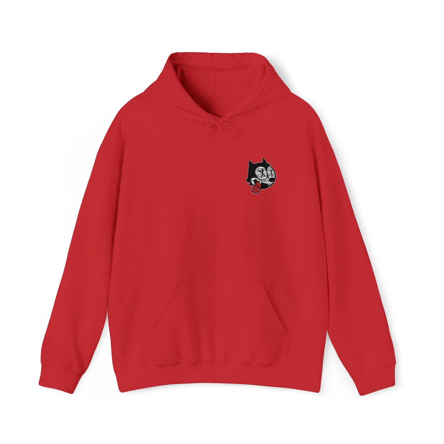 Felix Cat Dead Embroidered Hoodie